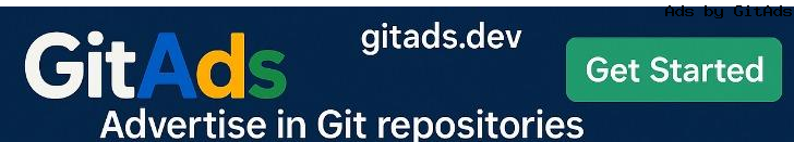 Sponsored by GitAds